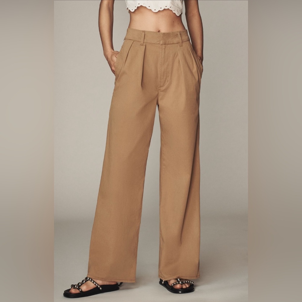 NWOT Citizens of Humanity Petra pleated trousers. Beige, size 25 - Picture 5 of 6